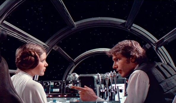 Create meme: Han Solo: Star Wars. stories, star wars, Leia star wars