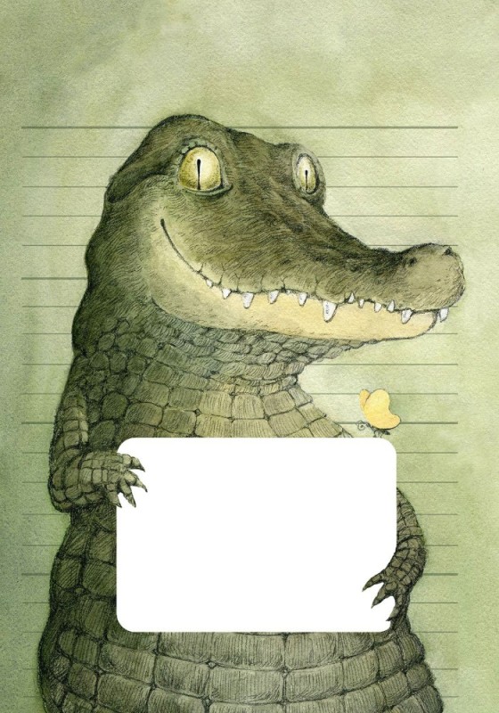 Create meme: cute crocodile, crocodile illustration, funny crocodile