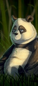 Создать мем: медведь и панда арт, Panda Bear, панда медведь