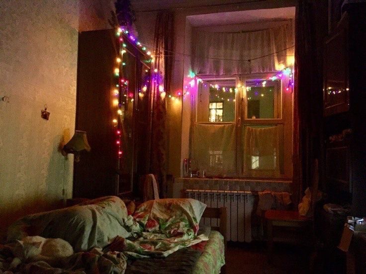 Create meme: for the new year , room, cozy room