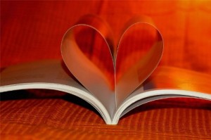 Create meme: books, love, book heart