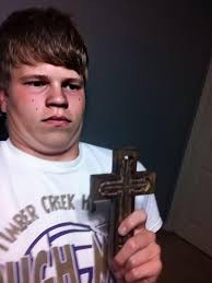Create meme: the boy with the cross, the guy with the cross MEM, the guy with the cross