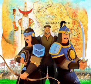Create meme: hero, Three heroes, Kazakh Eli
