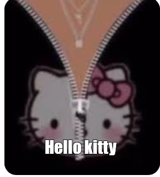 Create meme hello kitty emo, hello kitty, roblox t-shirt for