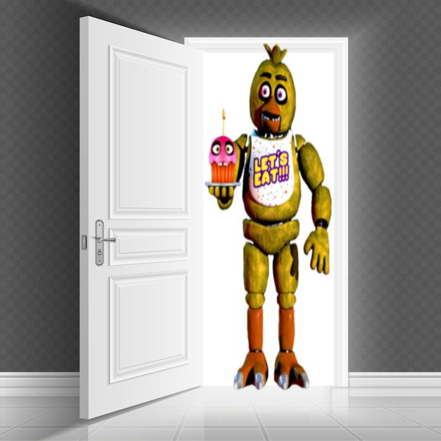 Create meme: five nights at freddy's, Chika Animatronic FNAF 1, chika fnaf 1