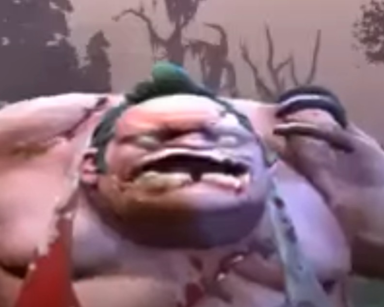 Create meme: Pudge DotA 2, Pudge, puja's face