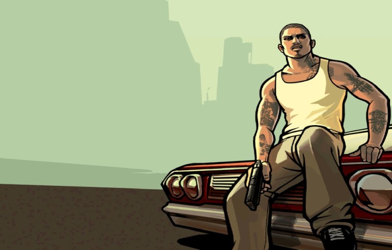 Create meme: grand theft auto: san andreas, CJ is a jock, GTA San Andreas art