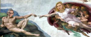 Create meme: Michelangelo the creation of Adam, Sistine chapel the creation of Adam hd, Sistine chapel the creation of Adam