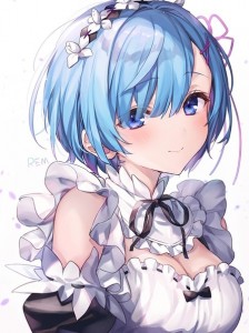 Создать мем: ре зеро, резеро рэм, re zero rem