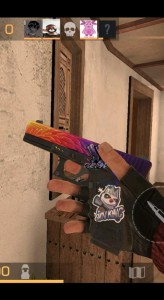 Create meme: standoff case, standoff 2 skins in the hands