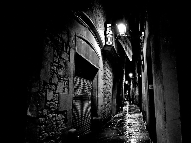 Create meme: background dark alley, dark street background, the dark background