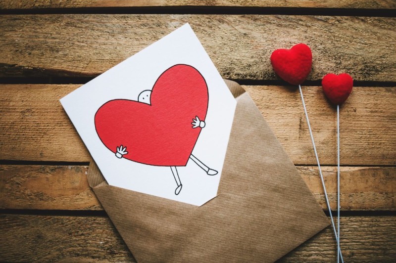 Create meme: creative valentine card, original Valentines, greeting cards with hearts