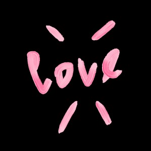 Create meme: 4 love, my love inscription, love