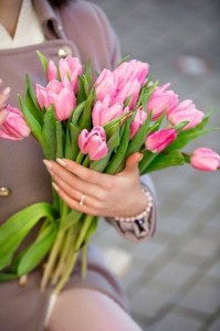 Create meme: flowers tulips, pink tulips bouquet, tulips