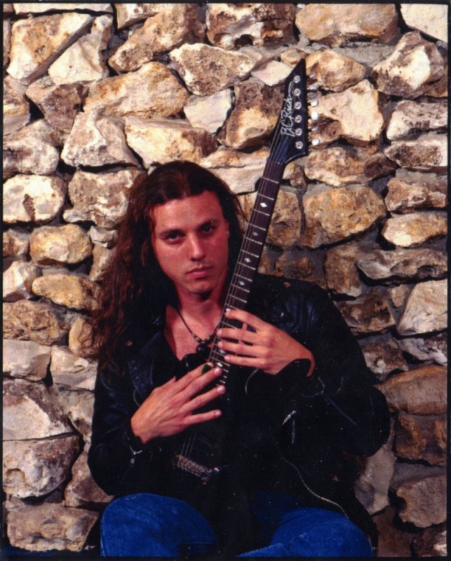 Create meme: chuck schuldiner, death band chuck schuldiner, Chuck Schuldiner 2001