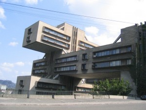Create meme: architecture, unusual buildings, soviet building