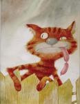 Создать мем: портрет константина георгиевича паустовского «кот-ворюга», кот ворюга книга, ворюга