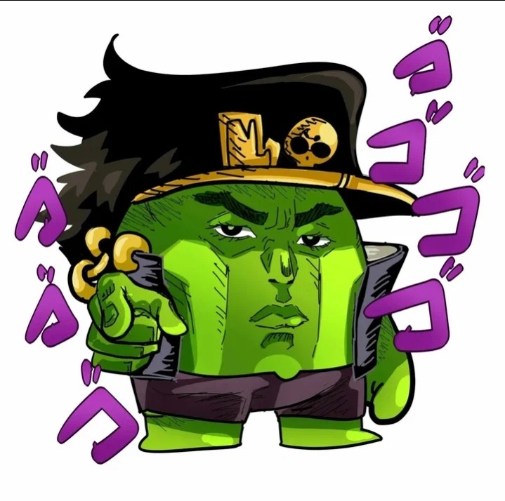 Создать мем: jojo s, шрек джо джо, jojo s bizarre adventure