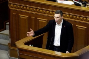 Create meme: Vitali Klitschko, the Verkhovna Rada, Klitschko