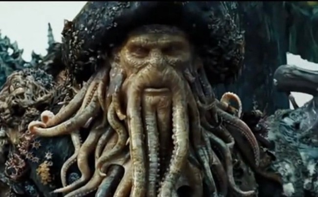 Create meme: Davy Jones pirates of the caribbean stills from the movie, Davy Jones pirates of the Caribbean, davy jones pirates of the caribbean