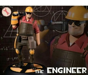 Создать мем: игрушки tf2 engineer, red engineer из тим фортресс, tf2 blu engineer