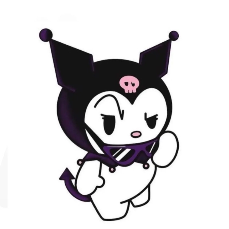 Create meme: kitty kuromi, kitty from tiktok, cute hello kitty drawings