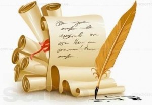 Create meme: the manuscript and pen, book with a feather png, poetry day