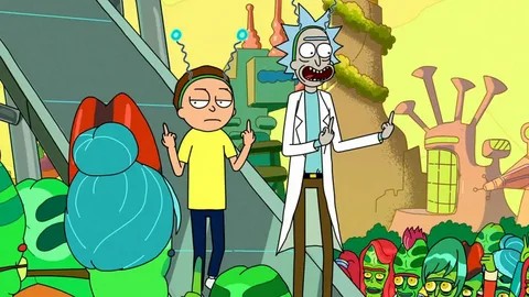 Create meme: Rick and morty peace among worlds, Rick and Morty Rick, Rick and Morty animated series