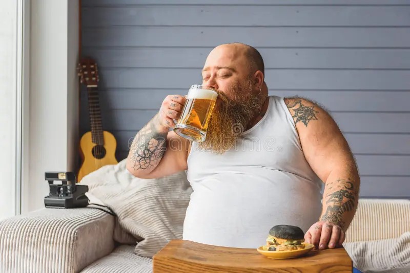 Create meme: beer belly, fat guy, the fat man