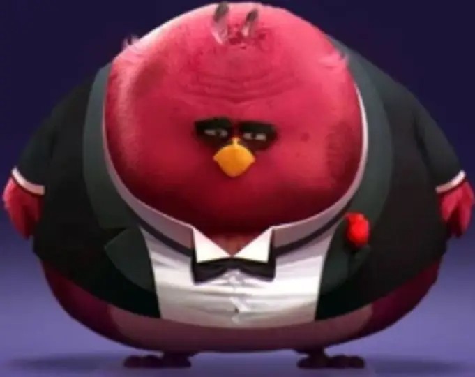 Create meme: Angri Birds the red bird, angry birds red, Angri birds big red