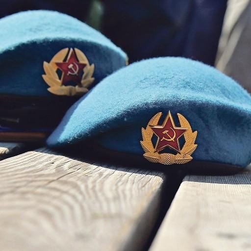 Create meme: blue berets, blue beret VDV, airborne berets