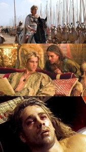Create meme: "Alexander" - Oliver stone movie photo, Rosario Dawson and Colin Farrell, alexander the great 2004 080p
