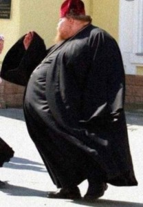 Создать мем: православный священник, толстый священник мем, толстый батюшка