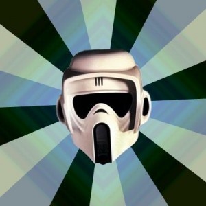 Create meme: Scout Trooper , star wars rebels , star wars battlefront 