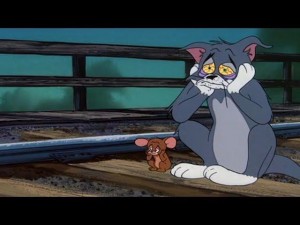 Создать мем: грустный джерри, том и джерри блюз грустного кота фото, Том и Джерри