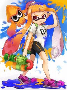 Создать мем: splatoon мэгги, inkling, сплатун инклинг