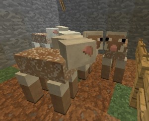 Create meme: screenshot, minecraft, sheep in minecraft