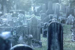 Create meme: old cemetery, horror cemetery, pictures of the cemetery and graves scary