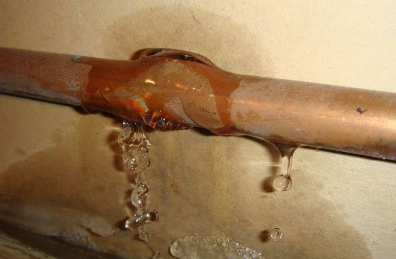 Create meme: water pipes, leak, corrosion of water supply pipes