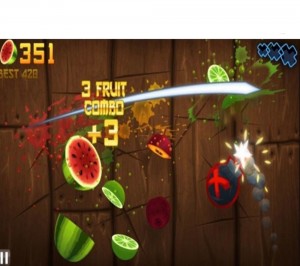 Create meme: fruit ninja blades, fruit ninja vr, fruit ninja thd