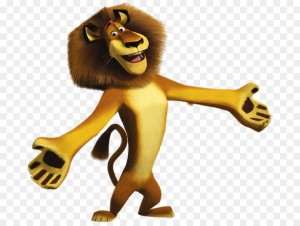 Create meme: Madagascar lion, lion from Madagascar, Alex the lion from Madagascar