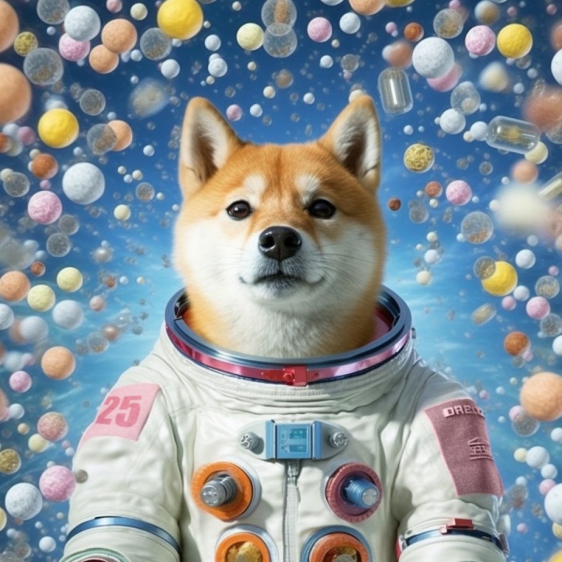 Create meme: doge , doge the cosmonaut, doge poster