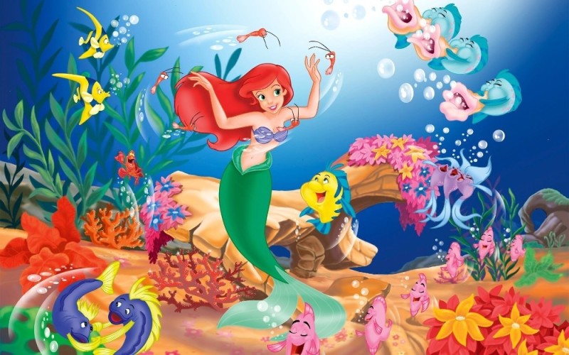 Create meme: the little mermaid Ariel, the little mermaid background, the little mermaid Ariel