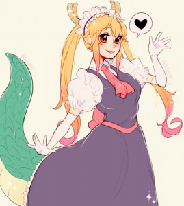 Создать мем: дракон-горничная кобаяши-сан тору, miss kobayashi's dragon maid tohru, дракон горничная мисс кобаяши