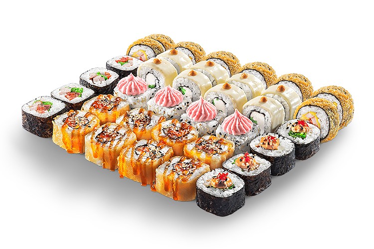 Create meme: sushi maki, sushi and rolls , set of rolls 