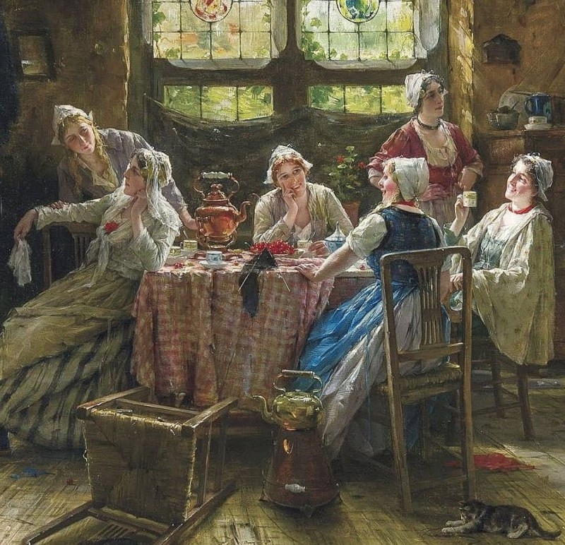 Create meme: Edward Portillier paintings, edward antoon portielje (1861−1949), edward portielje