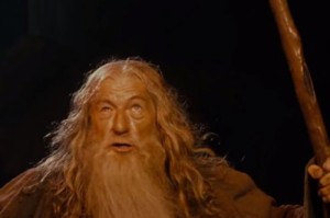 Create meme: the ring, Gandalf Grey, gif