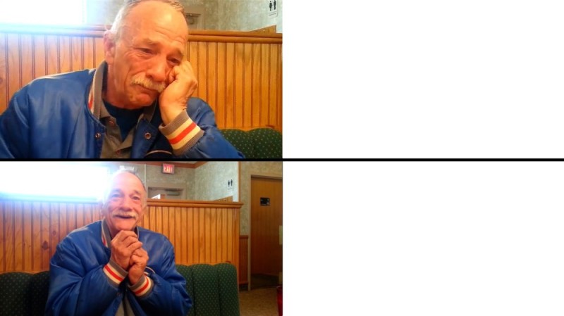 Create meme: grandpa , grandpa , The crying grandfather