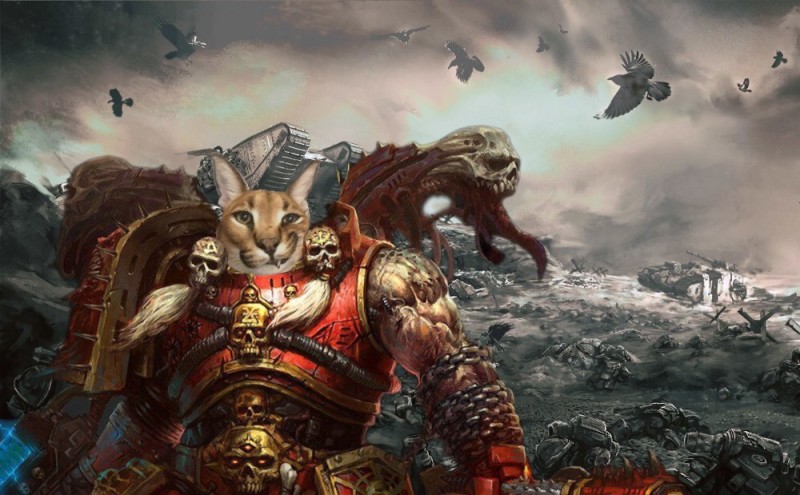 Create meme: warhammer 40,000, kharn warhammer, Warhammer 40,000: eternal Crusade cover
