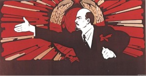 Create meme: USSR posters, forward comrades, poster of Lenin